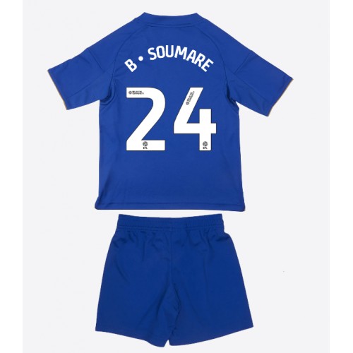 Leicester City Boubakary Soumare #24 Replica Home Stadium Kit for Kids 2025-26 Short Sleeve (+ pants) Leicester City Boubakary Soumare #24 Replica Home Stadium Kit for Kids 2025-26 Short Sleeve (+ pants)